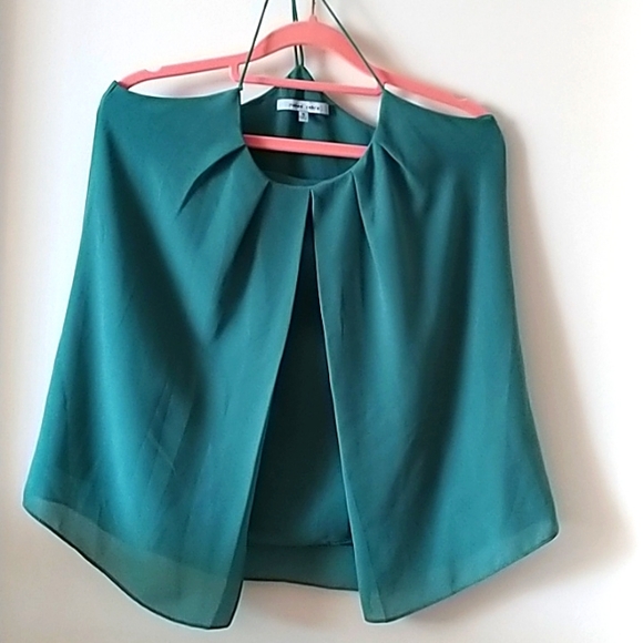 Naked Zebra Green Top Open Front S - Picture 1 of 8